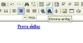 Eliminació d'un enllaç
