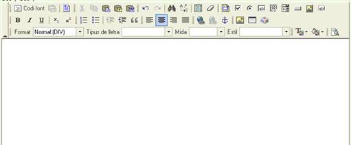 Editor pels camps de text