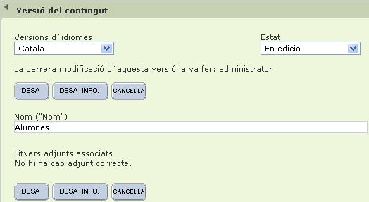 Crear el contingut FAQ