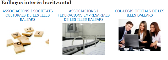 Enllaços presentats en Horitzontal